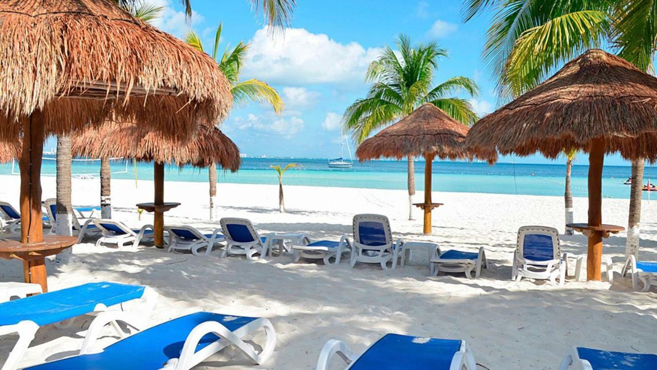 Cancun Beachfront Condo Exteriör bild